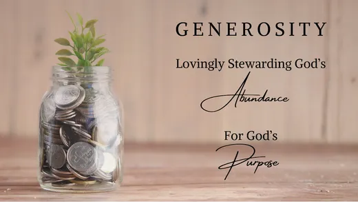Generosity — series cover art
